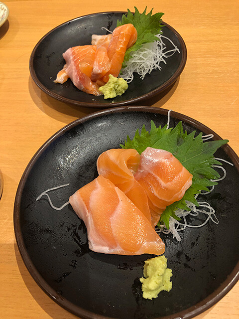 Aurora Salmon Sashimi