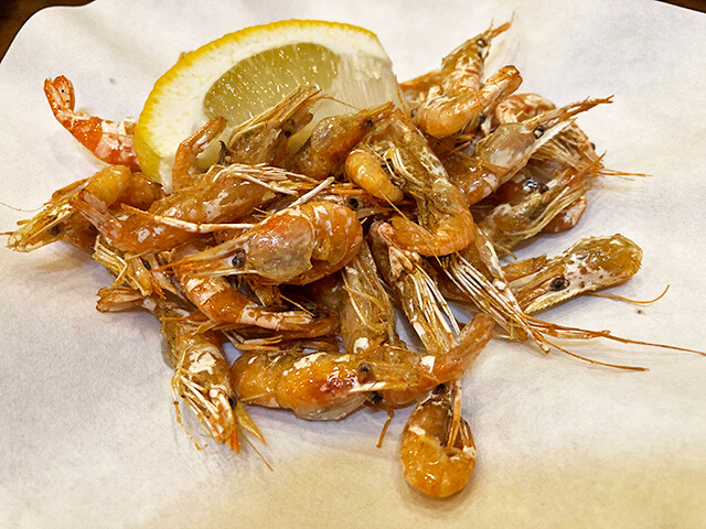 Deep-Fried Shrimps