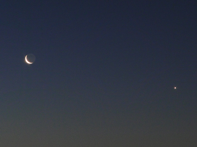 Moon with Venus