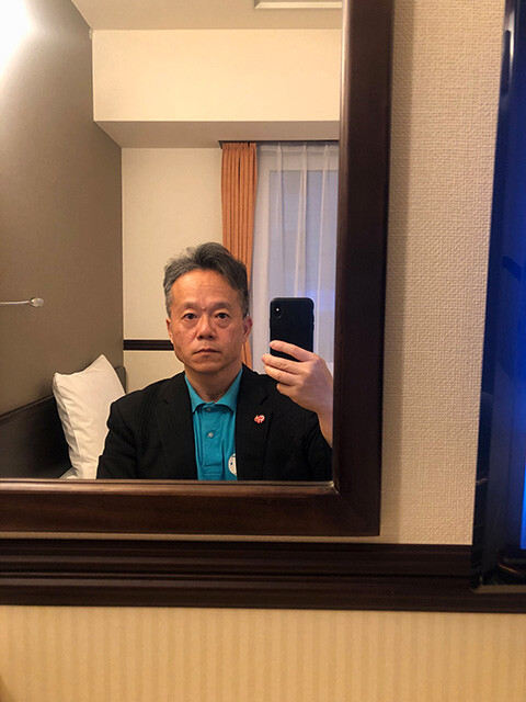 Dr. MaCHO at a Hotel in Osaka