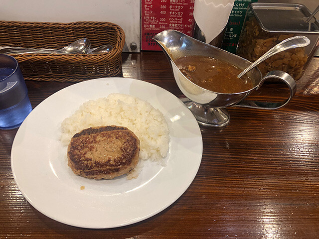 Beef Curry with Hamburger