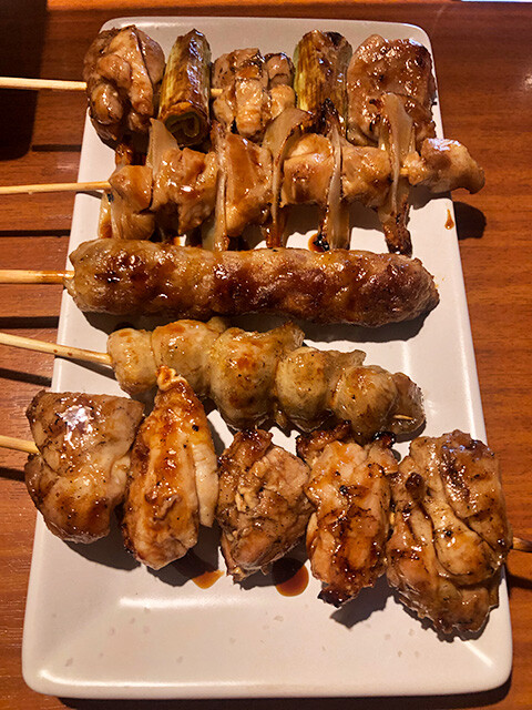 Assorted Yakitori