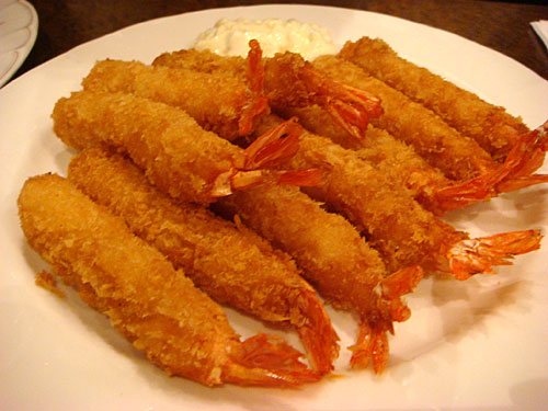 Ten Fried Shrimps