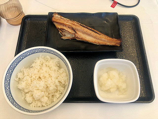 Grilled Atka Mackerel and Rice