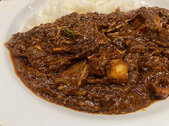 Beef Curry with Stewed Chicken and Vegetables