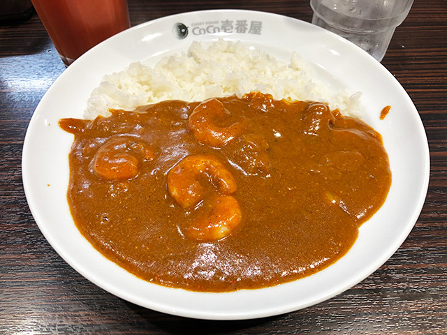 Half Order Beef Curry with Stewed Shrimps