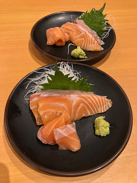 Aurora Salmon Sashimi