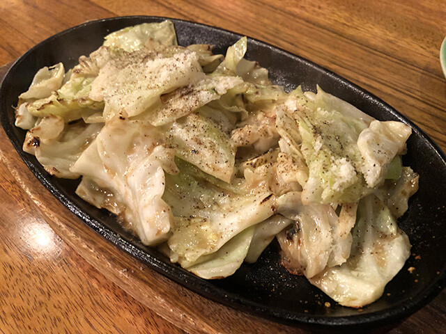 Creamy Anchovy Cabbage