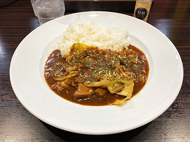 Spicy curry with THE pork