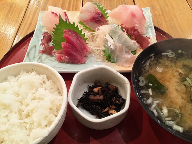 5 Assorted Sashimi Set Meal