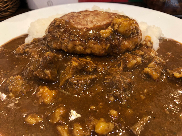 Beef Curry with Hamburger