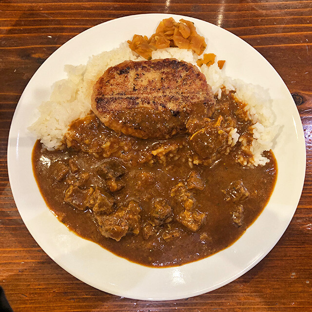 Beef Curry with Hamburger