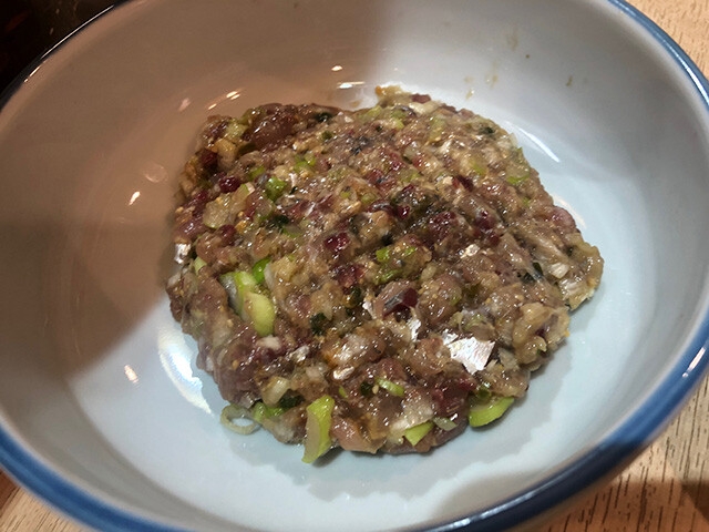 Minced Horse Mackerel