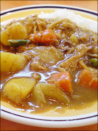 Stewed Chicken Half-Size Curry with Vegetables