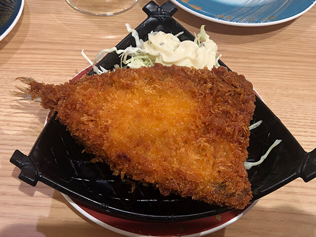Extra Large Fried Horse Mackerel