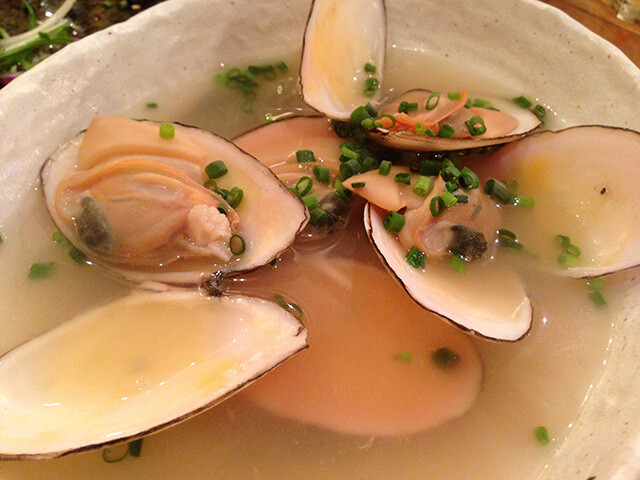Sake Steamed Clams