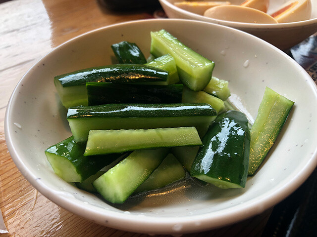 Salted Cucumber