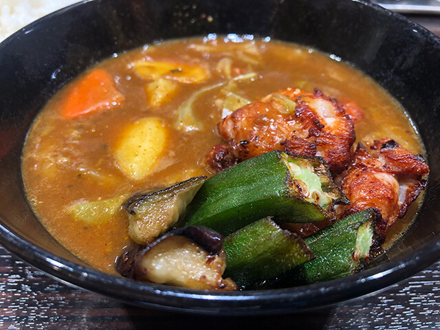 Second Serving of Roast Chicken Soup Curry