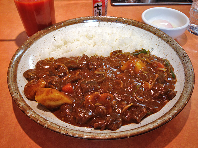 Half Order Beef Curry with Various Toppings