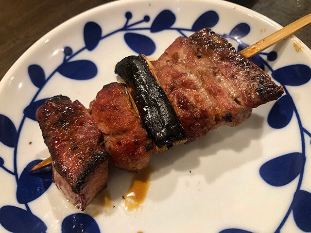 Broiled Skewered Hearts