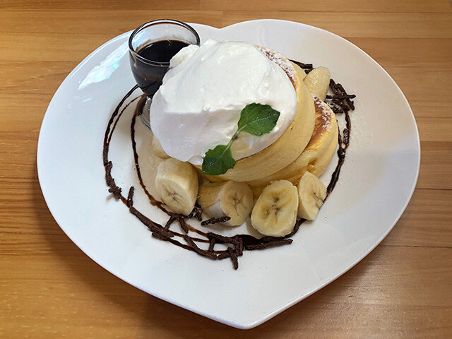 Pancake with Chocolate and Banana