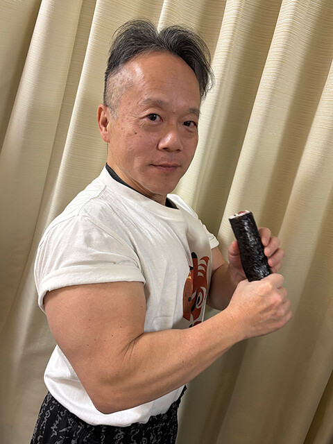 Dr. MaCHO with Lucky Direction Sushi Roll