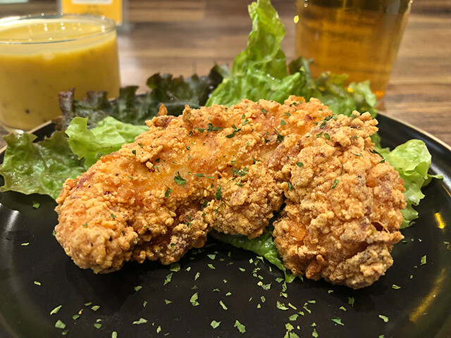 Beer Chicken with Honey Mustard