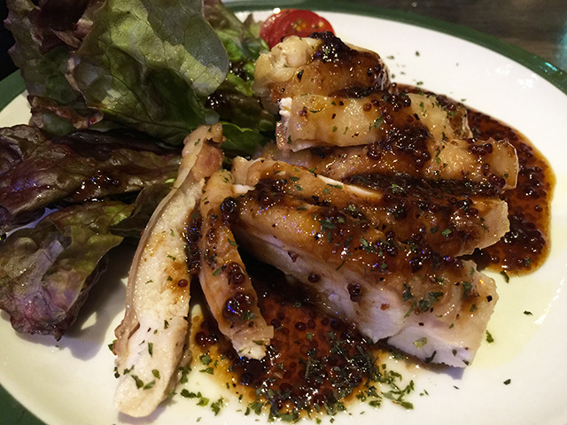 Grilled Chicken with Honey Mastard