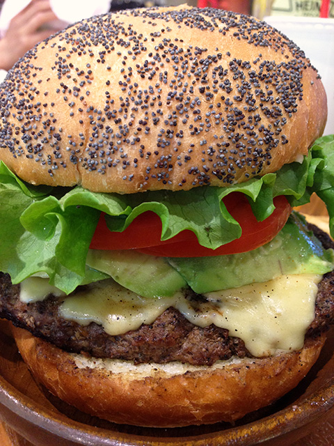 Avocado Cheese Burger