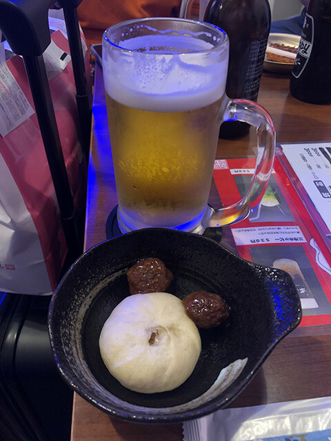 Draft Beer and Appetizer