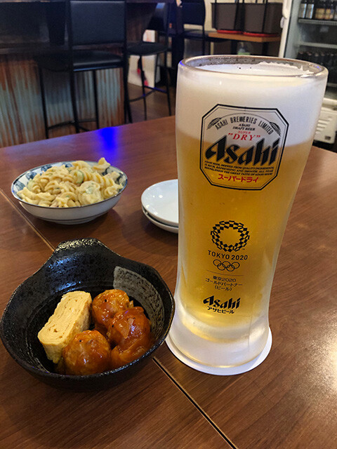 Draft Beer and Appetizer