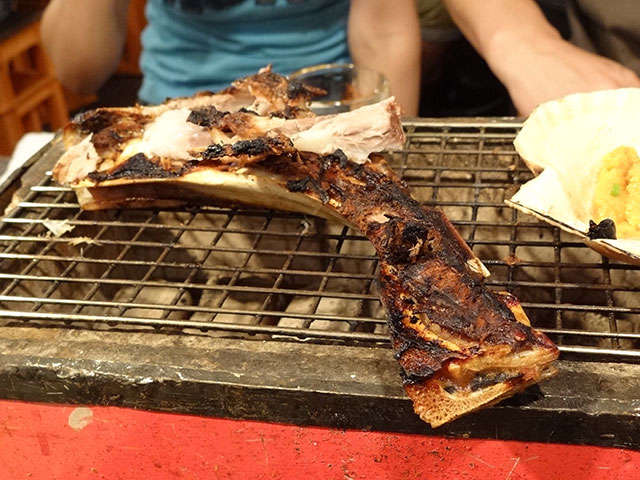 Grilled Tuna Jaw Meat