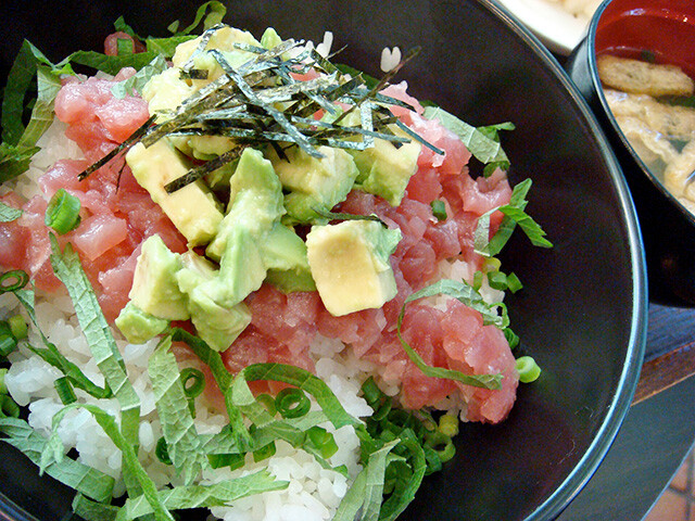 Minced Raw Tuna Rice Bowl