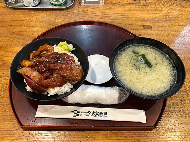 Marinated Seafood Rice Bowl