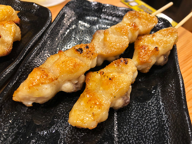 Grilled Skewered Chicken Tail