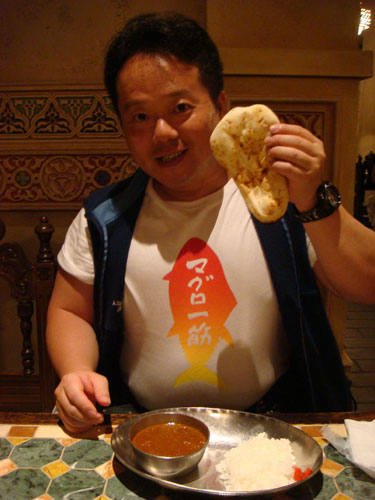 Dr. MaCHO with Small Naan