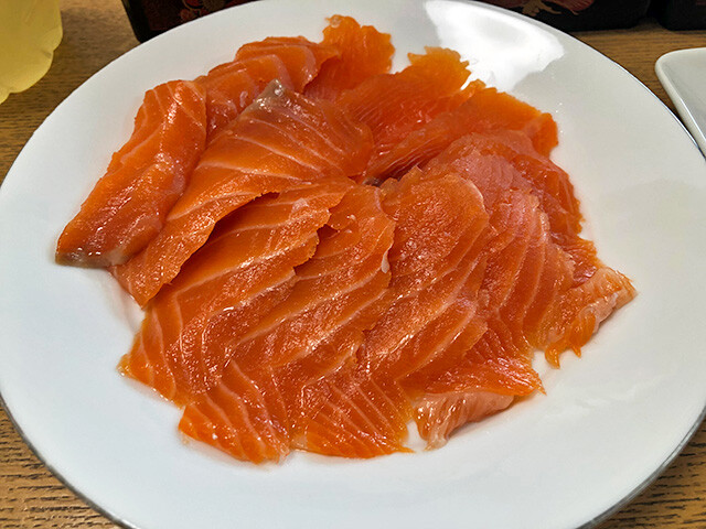 Salmon Sashimi