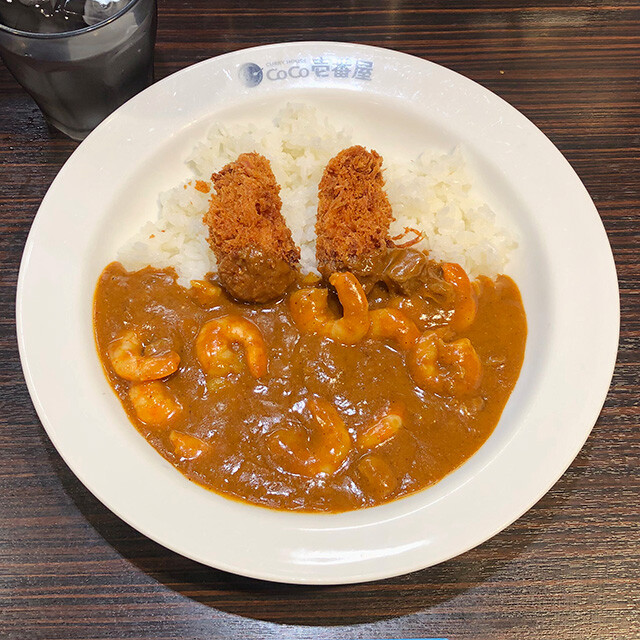 Beef Curry with Double Stewed Shrimps and Fried Oysters