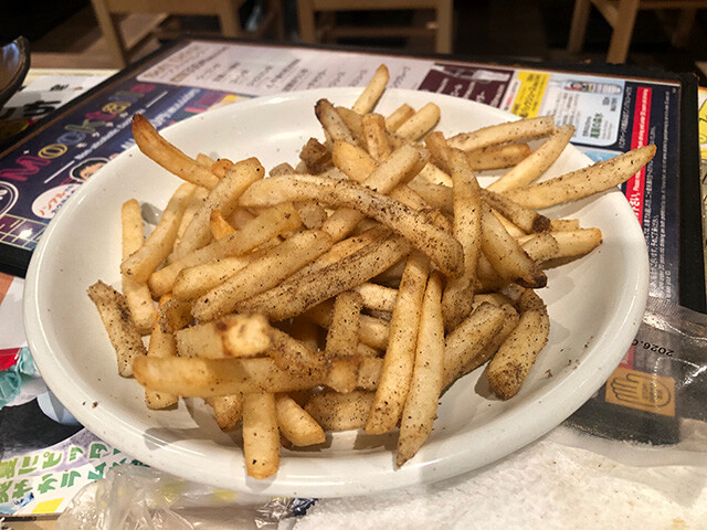 French Fry Sprinkled with Phantom Pepper