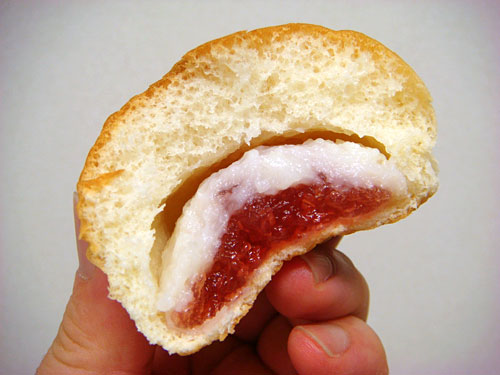 Strawberry Jam and Condensed Milk Bread