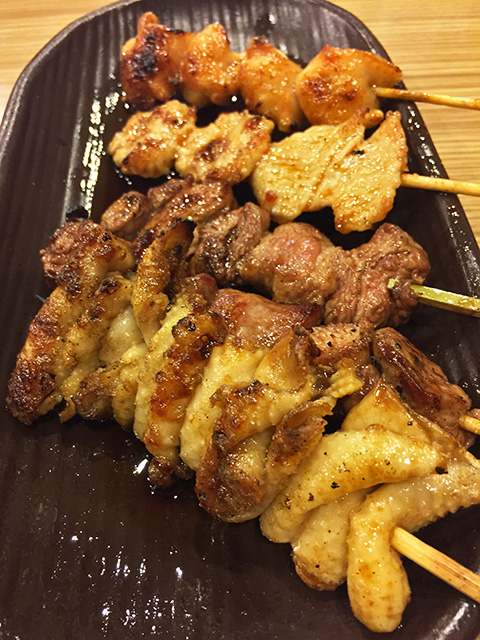 Assorted Yakitori