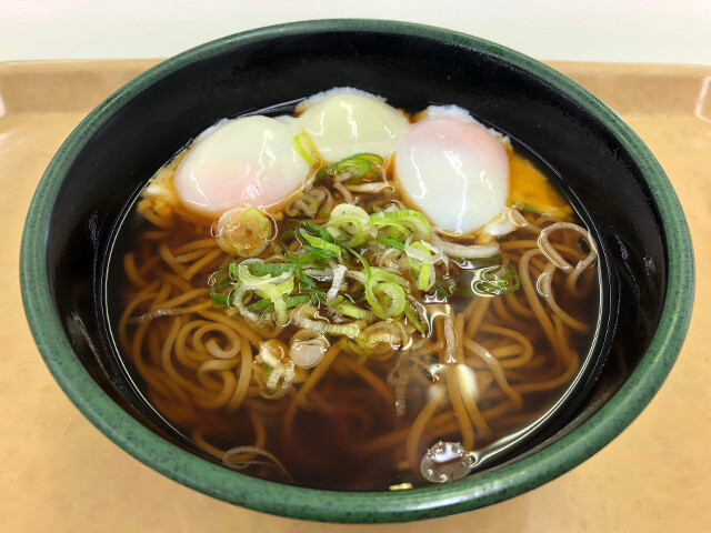 Soba with Soft Boiled Eggs