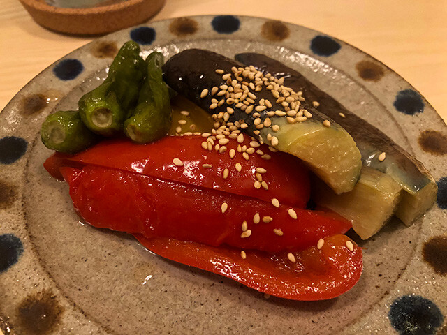 Deep-Rried Eggplant in Japanese Broth