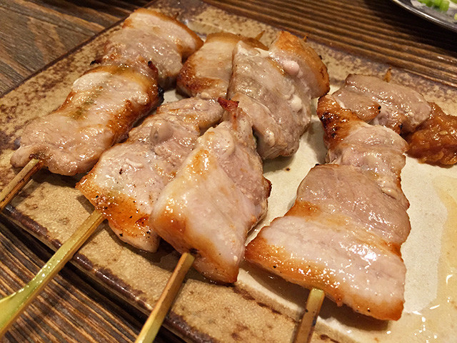 Grilled Skewered Pork Back Ribs