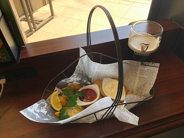 GUINNESS and Bite Size Fish & Chips