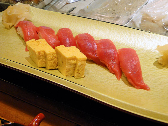 Red Tuna Nigiri Sushi