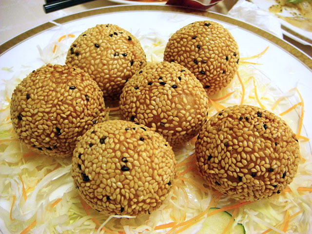 Sesame Seed Sweet Dumplings