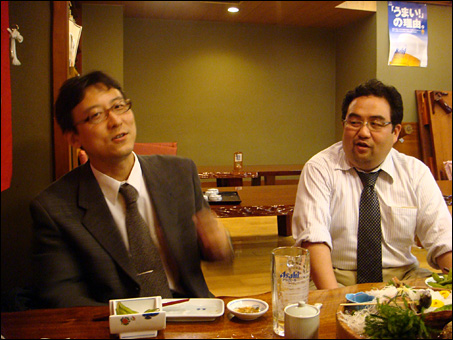 Mr. Yuki and Mr. gaku