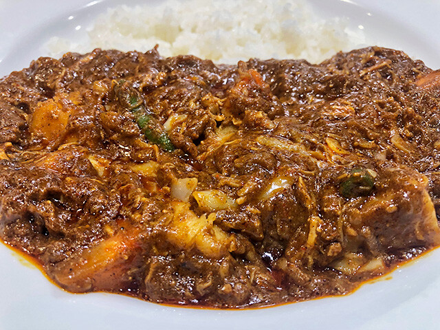 Beef Curry with Stewed Chicken and Vegetables