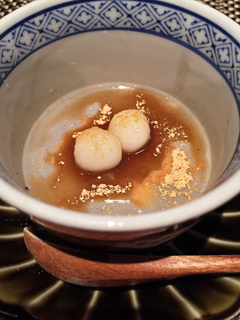 Black Sesame and Soy Milk Pudding